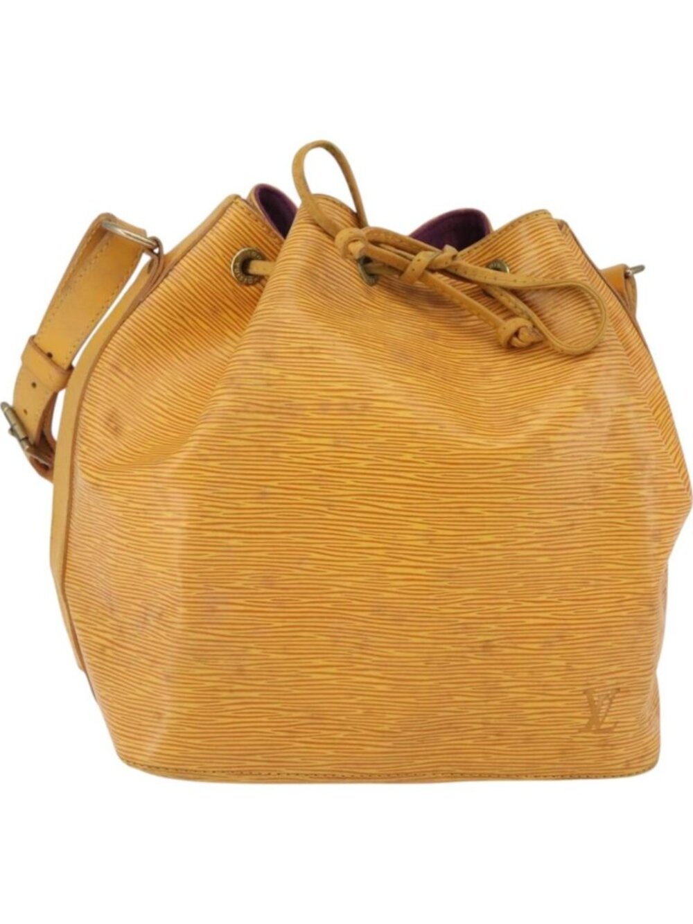 LOUIS VUITTON Epi Petit Noe Shoulder Bag Yellow M44109